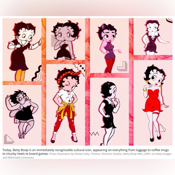 BETTY BOOP, the original Pin-Up Girl!Still hot after 93years. Barbie,take notes! - Picture 5 of 7